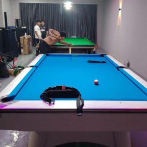 TAWAU INSTALLATION 12FT SNOOKER TABLE & 9FT AMERICAN POOL TABLE - Image 9