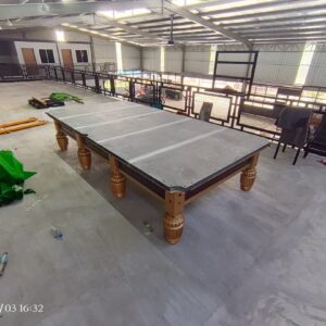BANTING, SELANGOR 12FT STEEL BLOCK SNOOKER TABLE INSTALLATION - Image 4