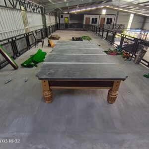 BANTING, SELANGOR 12FT STEEL BLOCK SNOOKER TABLE INSTALLATION - Image 5